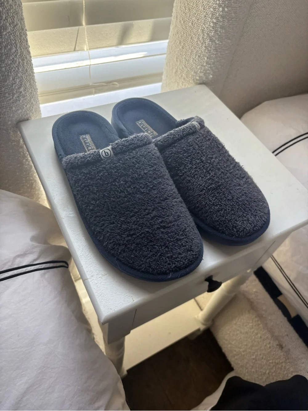 Brunch US essential Terry Slip-On Sandal Slippers - navy W10 men’s 8.5